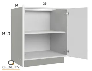 F-SB36 — 36″ W × 34.5″ H × 24″ D