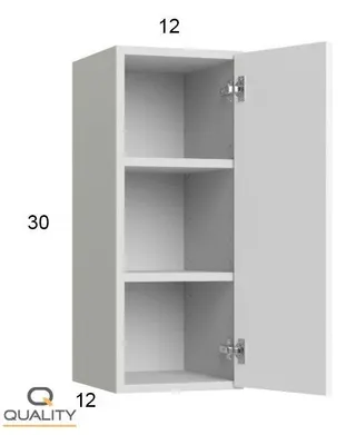 F-W1230 — 12″ W × 30″ H × 12″ D