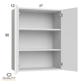 F-W2730 — 27″ W × 30″ H × 12″ D