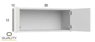 F-W3012 — 30″ W × 12″ H × 24″ D