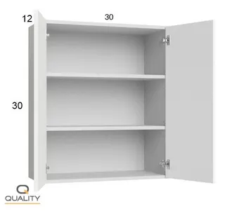 F-W3030 — 30″ W × 30″ H × 12″ D