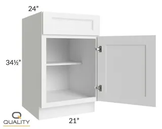S-B21 — 21″ W × 34.5″ H × 24″ D
