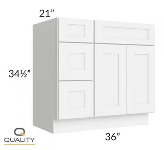 S-VBCDL 36 — 36″ W × 34.5″ H × 21″ D