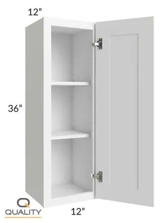 S-W1236 — 12″ W × 36″ H × 12″ D