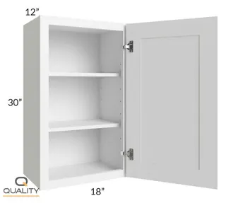 S-W1830 — 18″ W × 30″ H × 12″ D