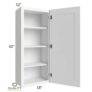 S-W1842 — 18″ W × 42″ H × 12″ D
