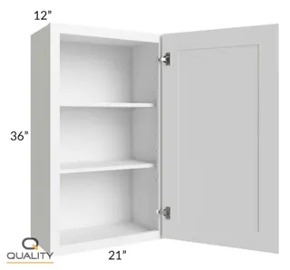 S-W2136 — 21″ W × 36″ H × 12″ D