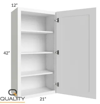 S-W2142 — 21″ W × 42″ H × 12″ D