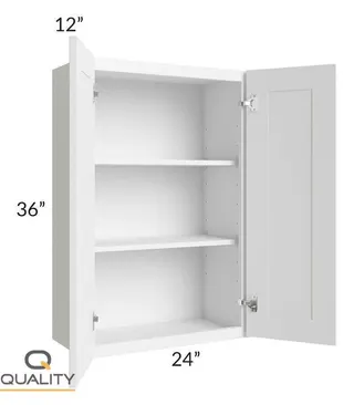 S-W2436 — 24″ W × 36″ H × 12″ D