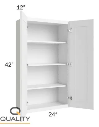 S-W2442 — 24″ W × 42″ H × 12″ D